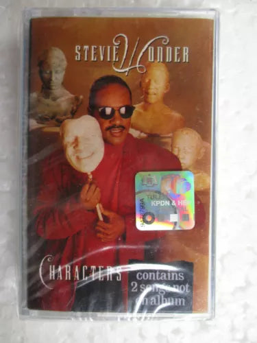 Stevie Wonder "Characters"-Cassette Tapes-UnDigable Digs