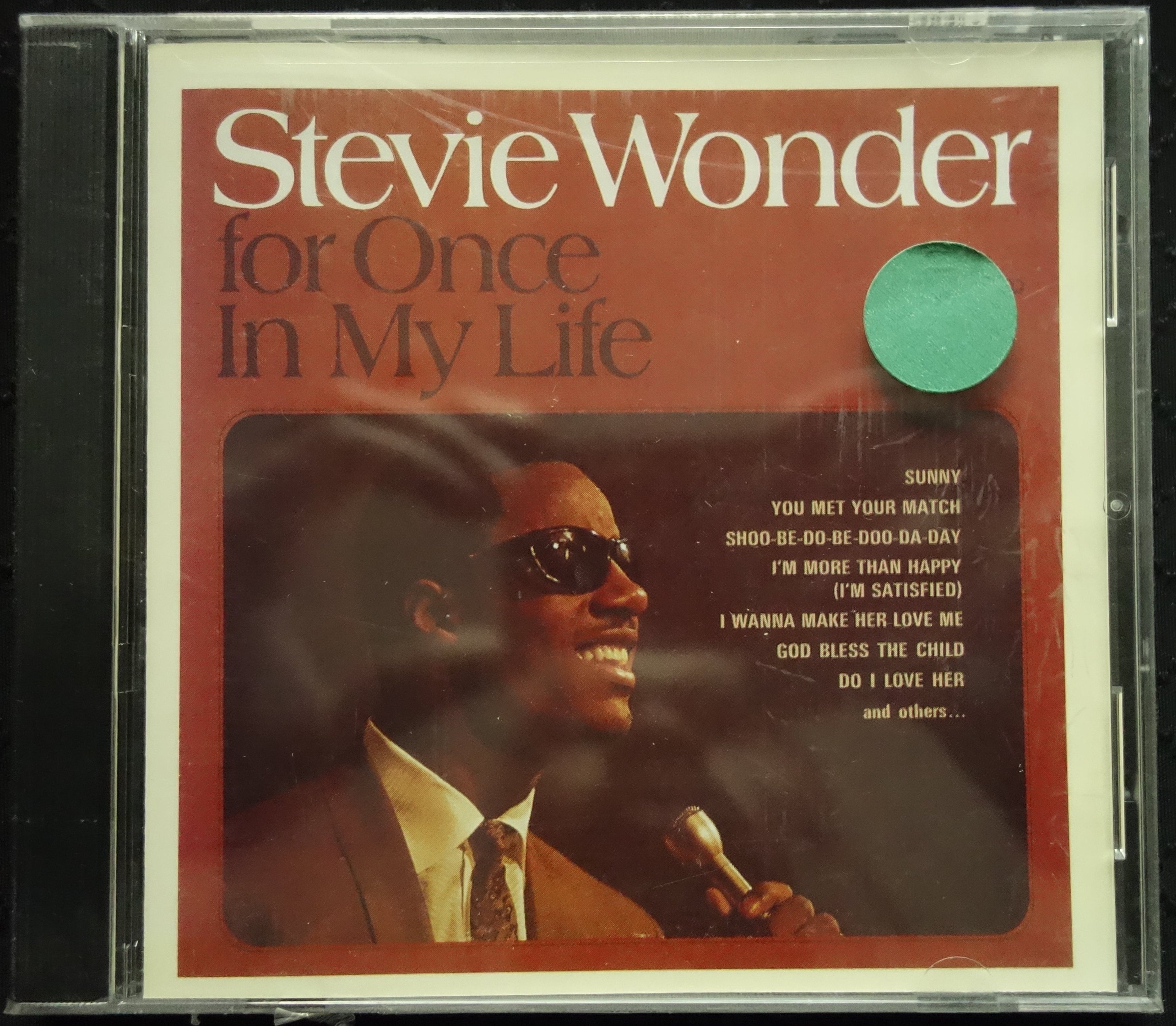 Stevie Wonder "For Once In My Life" (CD)-CDs-UnDigable Digs