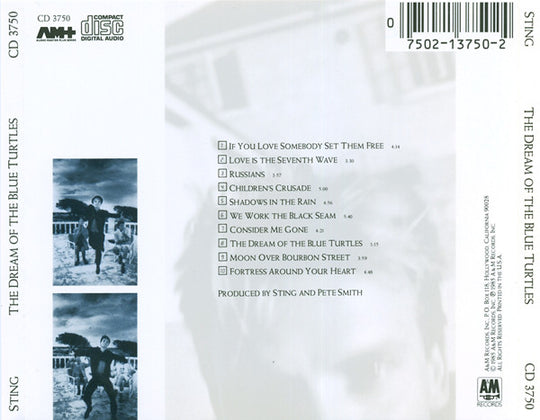 Sting "The Dream Of The Blue Turtles" (CD)-CDs-UnDigable Digs