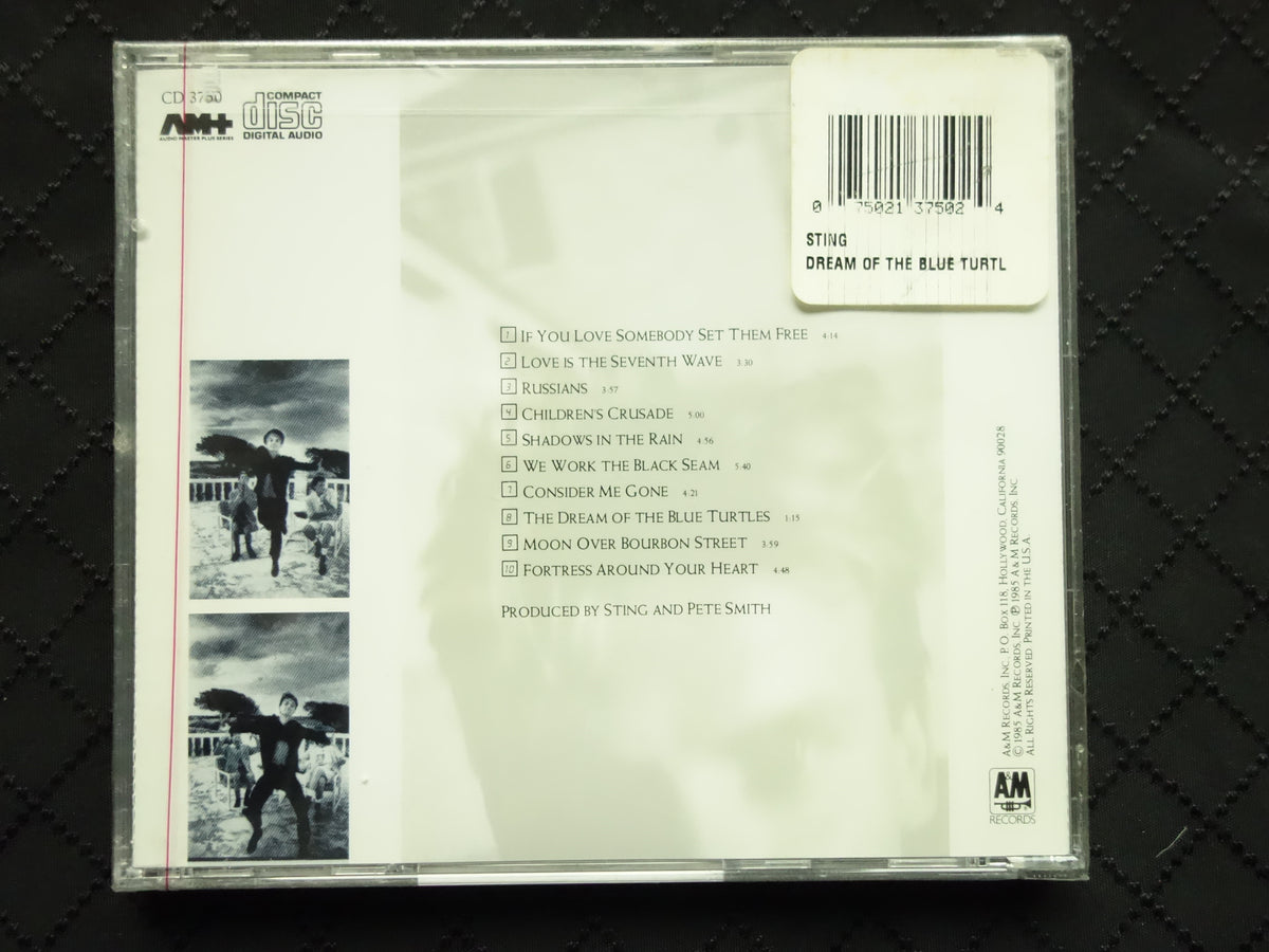 Sting "The Dream Of The Blue Turtles" (CD)-CDs-UnDigable Digs