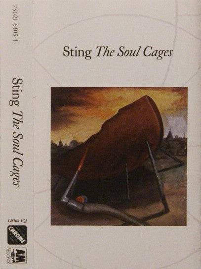 Sting "The Soul Cages"-Cassette Tapes-UnDigable Digs