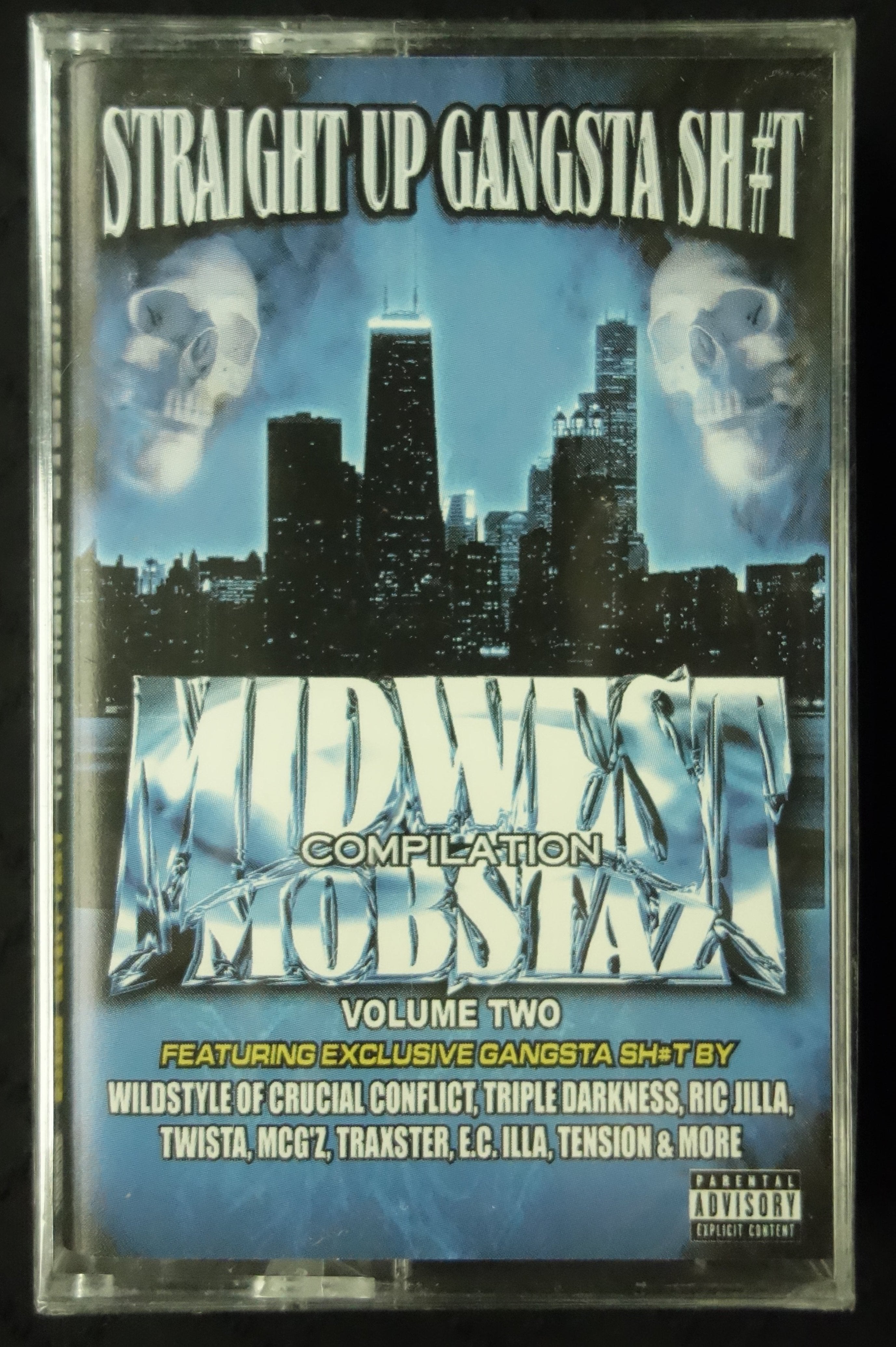 Straight Up Gangsta Sh#t Presents: Midwest Mobstaz Volume 2-Cassette Tapes-UnDigable Digs