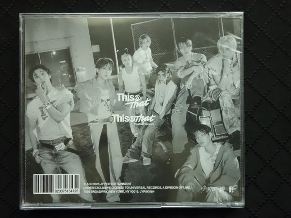 Stray Kids "This & That" (CD Single) (Festival Version)-CDs-UnDigable Digs