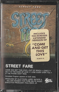 Street Fare "Street Fare"-Cassette Tapes-UnDigable Digs