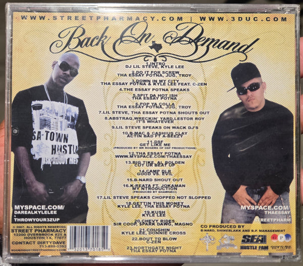 Street Pharmacy Records Presents: Back On Demand (CD)-CDs-UnDigable Digs