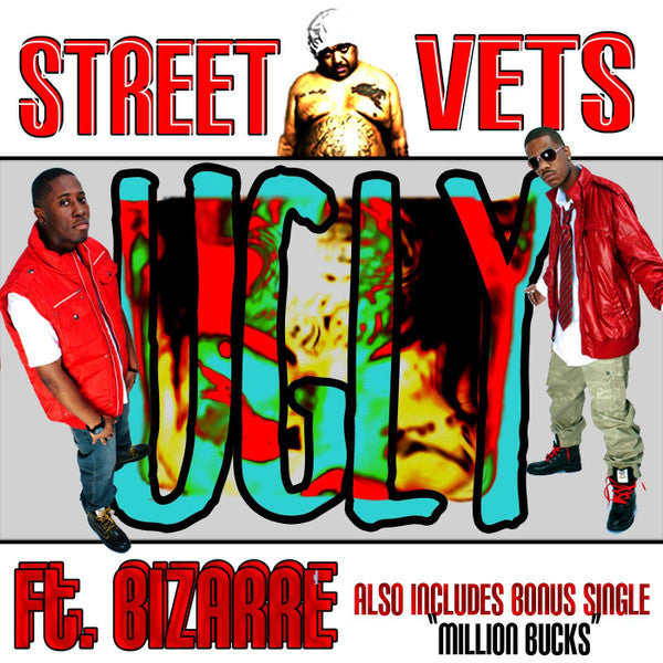 Street Vets Ft. Bizarre "Ugly" (CD Single)-CDs-UnDigable Digs