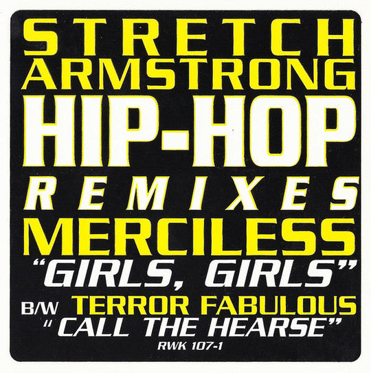 Stretch Armstrong "Hip-Hop Remixes" (Single)-Cassette Tapes-UnDigable Digs
