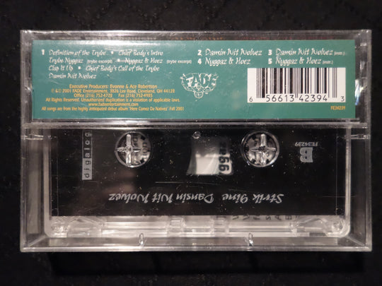 Strik 9ine "Dansin Wit Wolvez" (Maxi-Single)-Cassette Tapes-UnDigable Digs