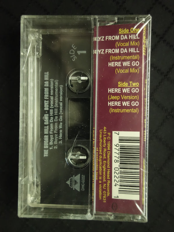 Sugarhill Gang "Boyz From Da Hill / Here We Go" (Maxi-Single)-Cassette Tapes-UnDigable Digs