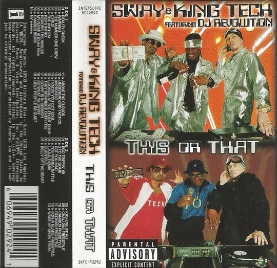 Sway & King Tech "This Or That"-Cassette Tapes-UnDigable Digs