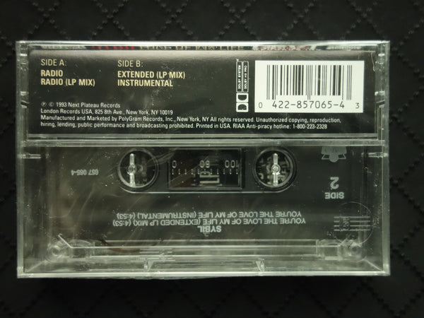 Sybil "You're The Love Of My Life" (Maxi-Single)-Cassette Tapes-UnDigable Digs