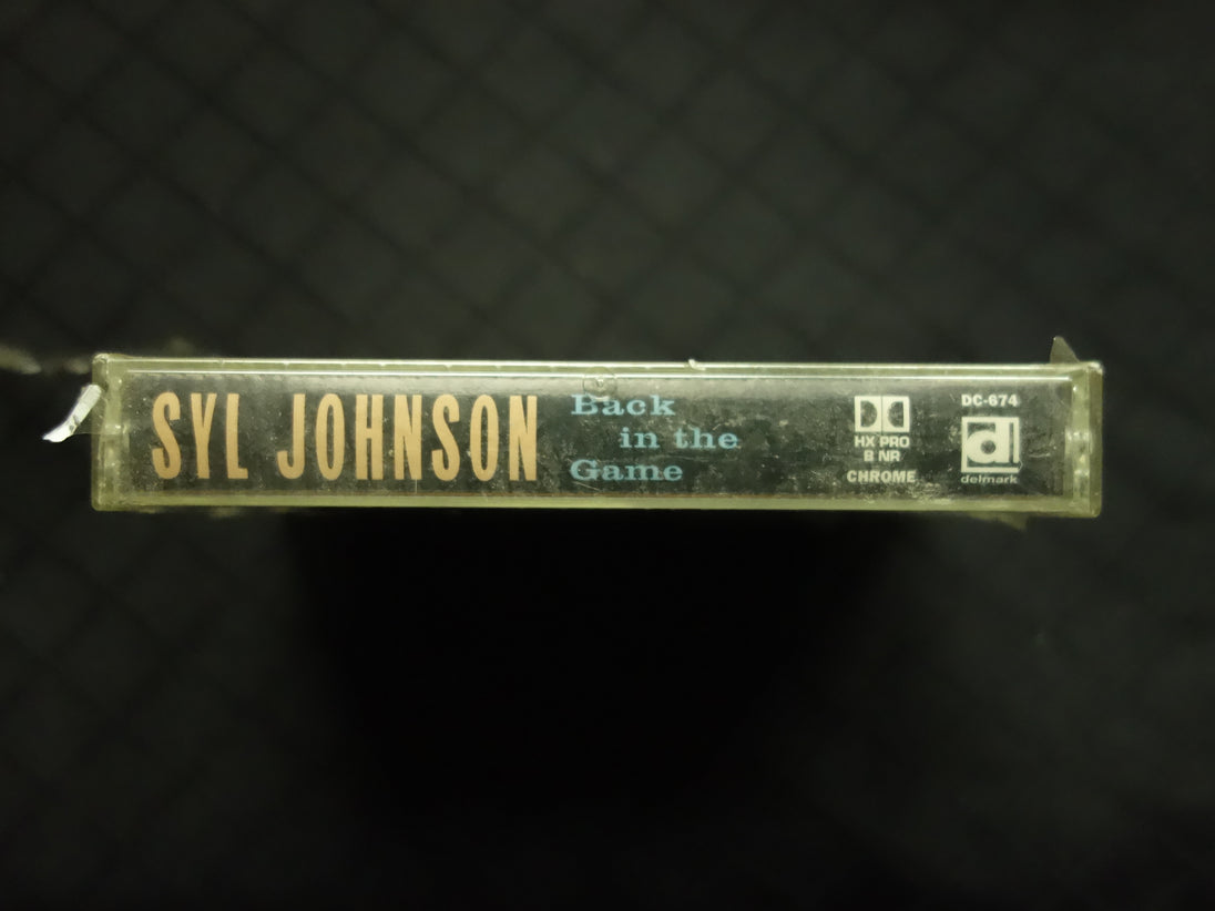 Syl Johnson With Hi Rhythm "Back In the Game"-Cassette Tapes-UnDigable Digs