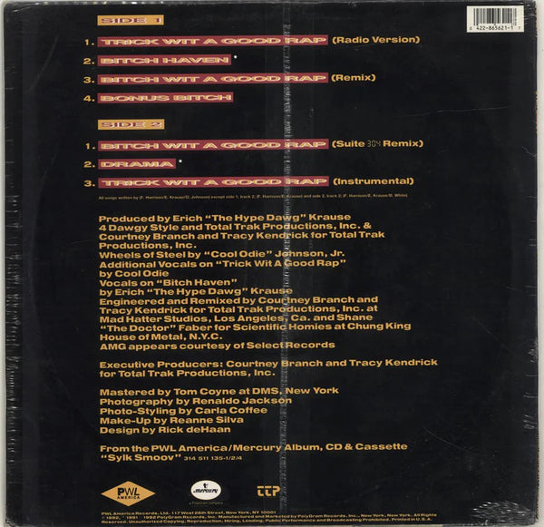 Sylk Smoov "Trick Wit A Good Rap" (LP)-Vinyl Records-UnDigable Digs