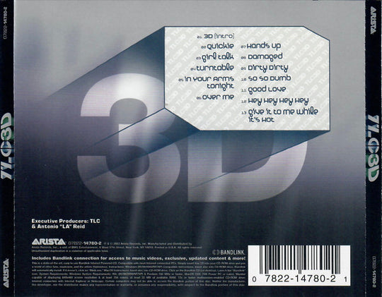 TLC "3D" (CD)-CDs-UnDigable Digs