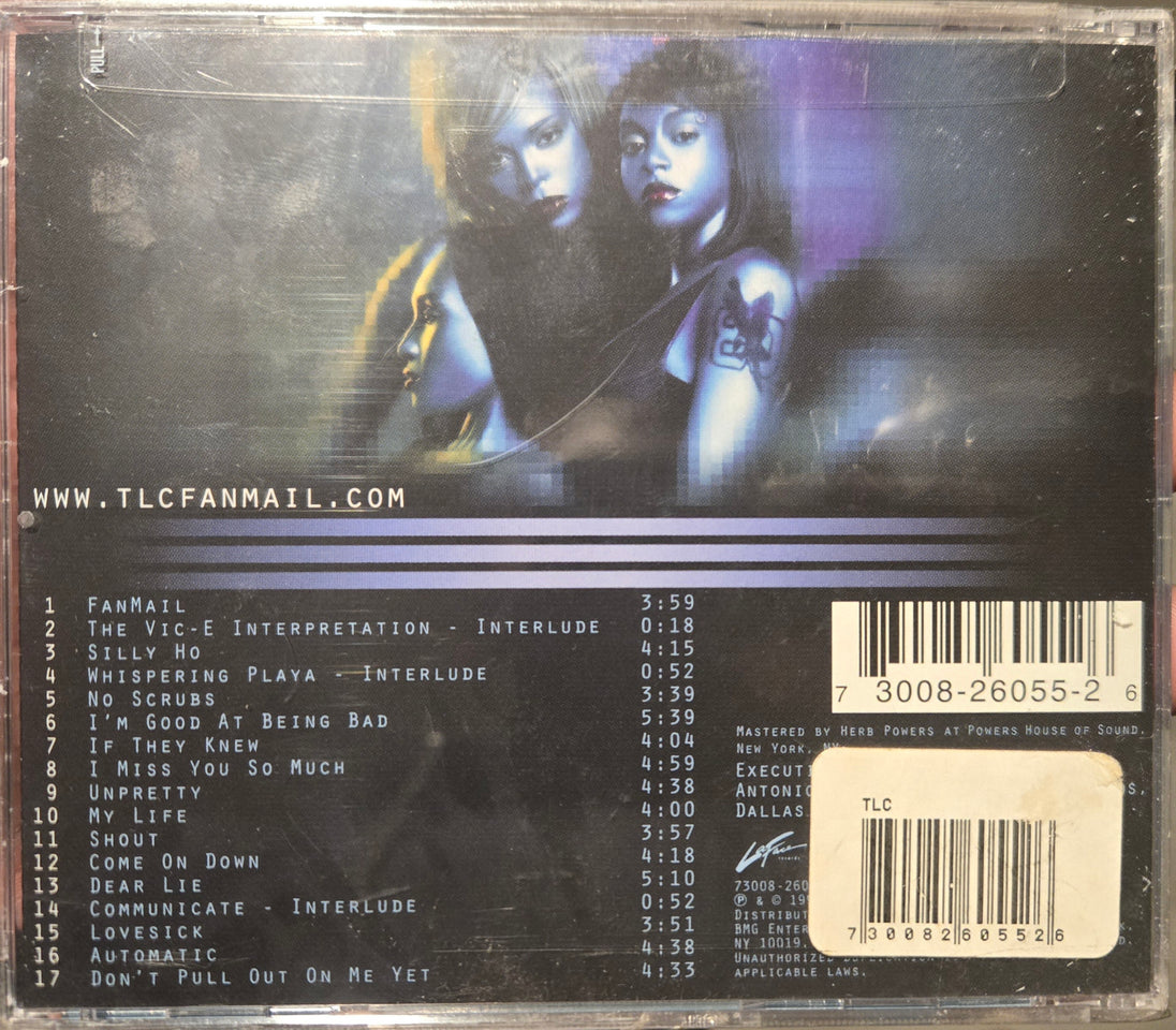 TLC "Fanmail" (CD)-CDs-UnDigable Digs