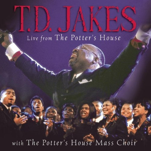 T.D. Jakes With The Potter's House Mass Choir "Live From The Potter's House" (CD)-CDs-UnDigable Digs