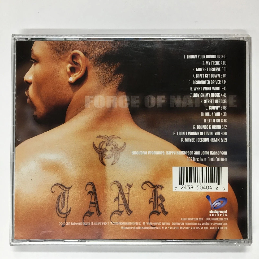 Tank "Force Of Nature" (CD)-CDs-UnDigable Digs