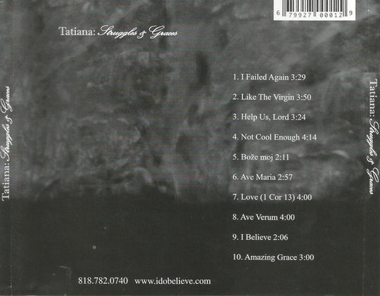 Tatiana "Struggles & Graces" (CD)-CDs-UnDigable Digs