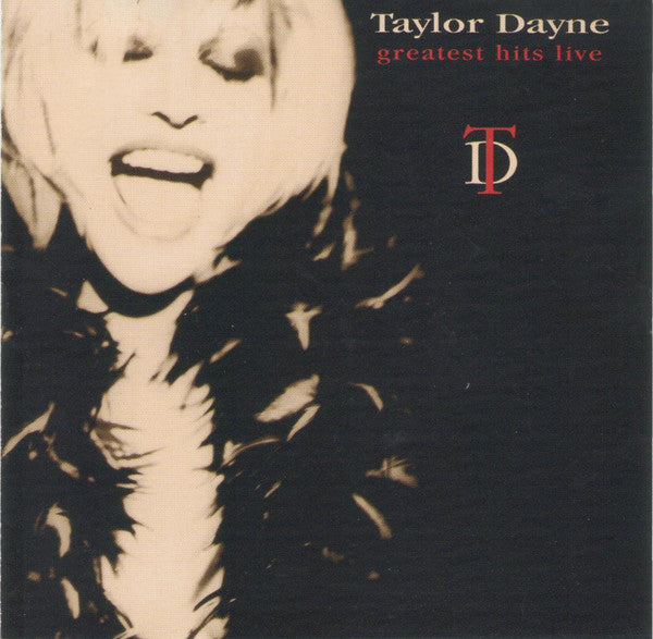 Taylor Dayne "Greatest Hits Live" (CD)-CDs-UnDigable Digs