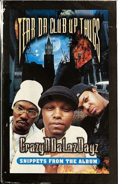 Tear Da Club Up Thugs "Snippets From The Album" (Promo)-Cassette Tapes-UnDigable Digs