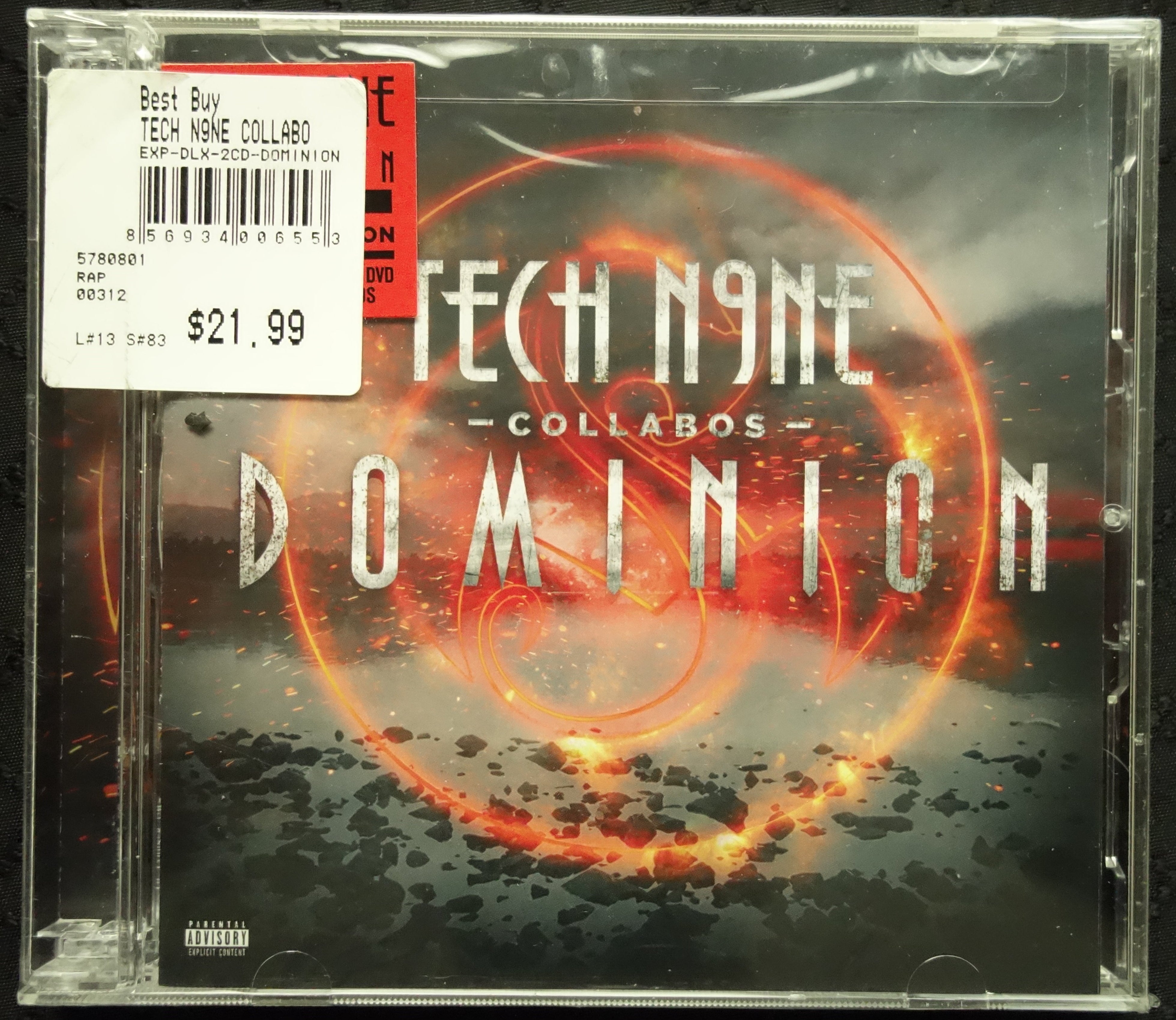 Tech N9ne "Dominion" (2xCD) (Deluxe Edition)-CDs-UnDigable Digs
