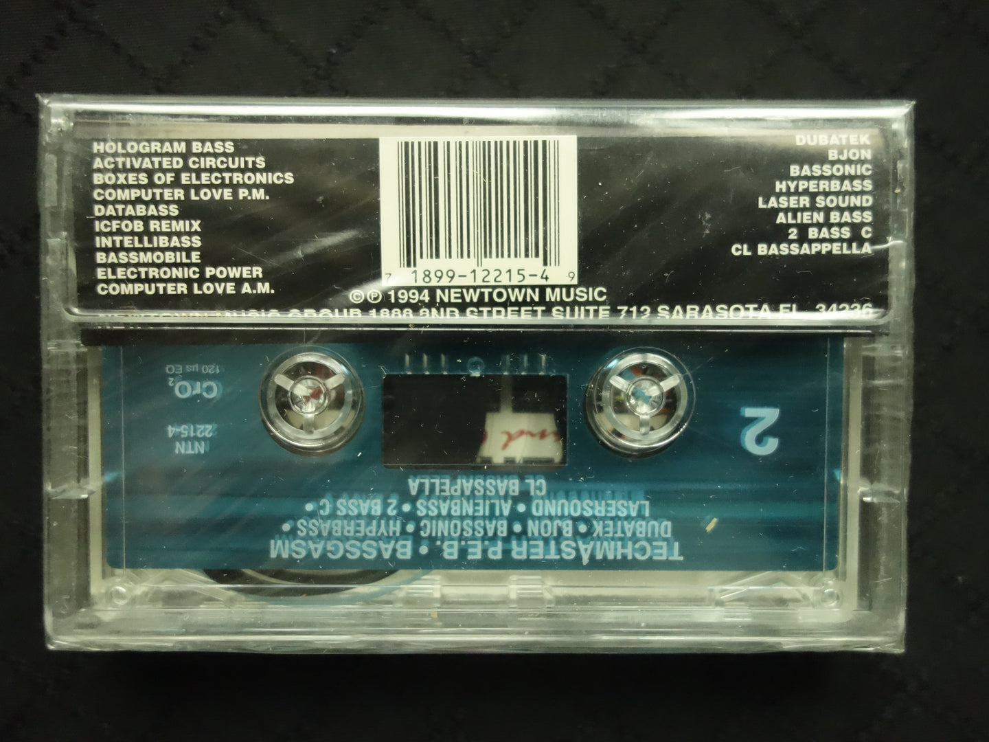 Techmaster P.E.B. "Bassgasm"-Cassette Tapes-UnDigable Digs