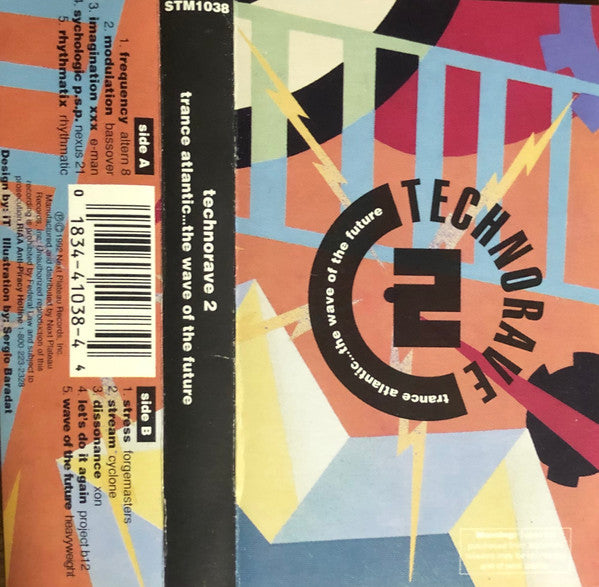 Technorave 2: Trance Atlantic...The Wave Of The Future-Cassette Tapes-UnDigable Digs