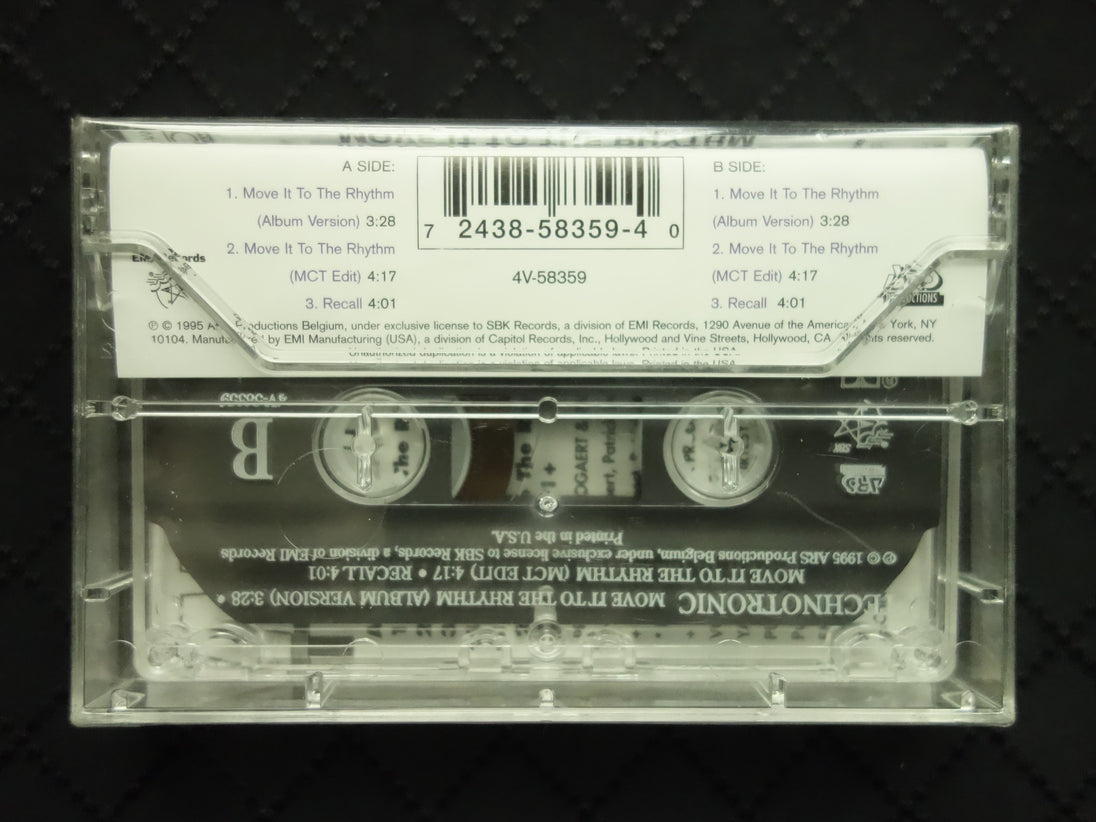 Technotronic Featuring Ya Kid K "Move It To The Rhythm" (Maxi-Single)-Cassette Tapes-UnDigable Digs