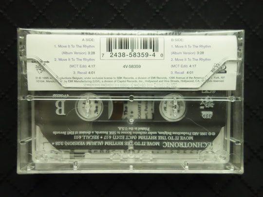 Technotronic Featuring Ya Kid K "Move It To The Rhythm" (Maxi-Single)-Cassette Tapes-UnDigable Digs