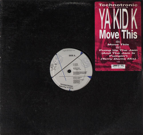 Technotronic f; Ya Kid K "Move This" (12" Single)-Vinyl Records-UnDigable Digs