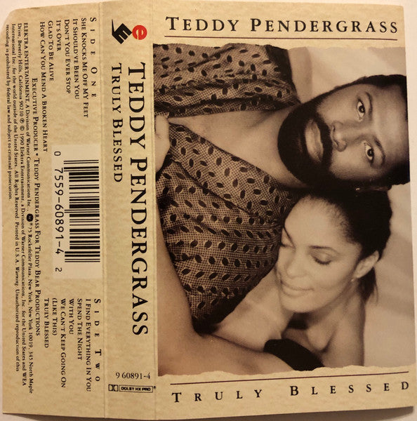 Teddy Pendergrass "Truly Blessed"-Cassette Tapes-UnDigable Digs