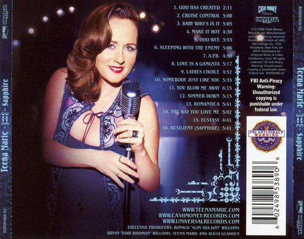 Teena Marie "Sapphire" (CD)-CDs-UnDigable Digs