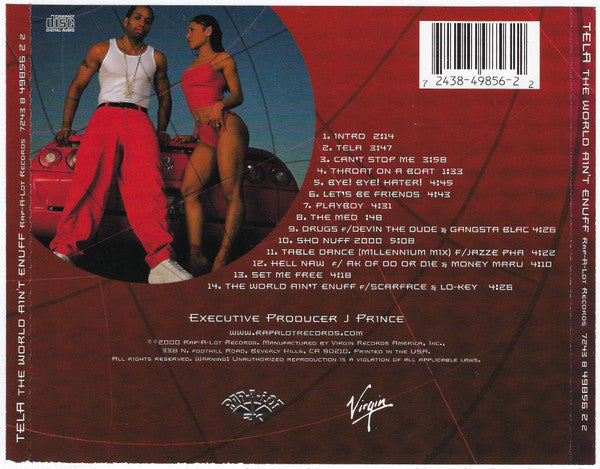 Tela "The World Ain't Enuff" (CD)-CDs-UnDigable Digs