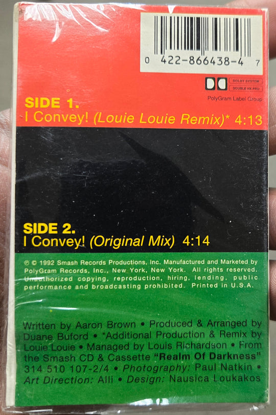 Ten Tray "I Convey!" (Single)-Cassette Tapes-UnDigable Digs