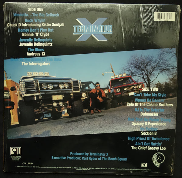 Terminator X "Terminator X & The Valley Of The Jeep Beets" (LP)-Vinyl Records-UnDigable Digs
