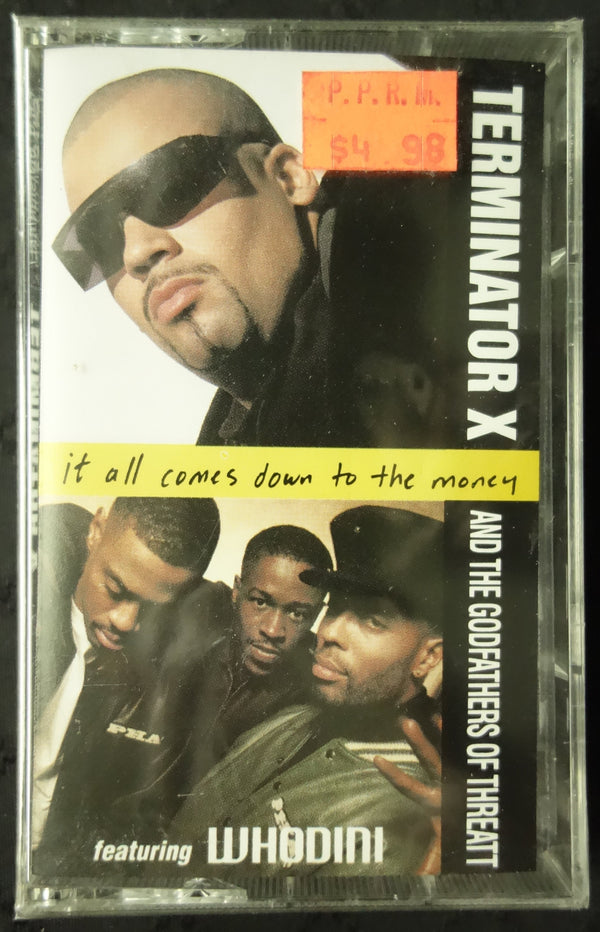 Terminator X & The Godfathers Of Threatt "It All Comes Down To The Money" (Maxi-Single)-Cassette Tapes-UnDigable Digs