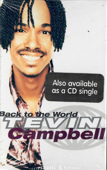 Tevin Campbell "Back To The World" (Single)-Cassette Tapes-UnDigable Digs