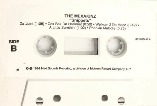 Tha Mexakinz "Extaseason" (Single)-Cassette Tapes-UnDigable Digs
