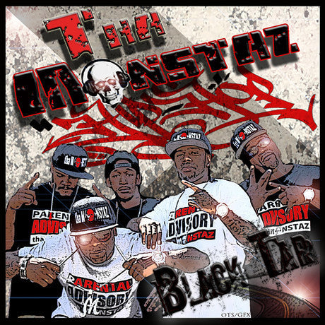 Tha Monstaz "Black Tar" (CD)-CDs-UnDigable Digs