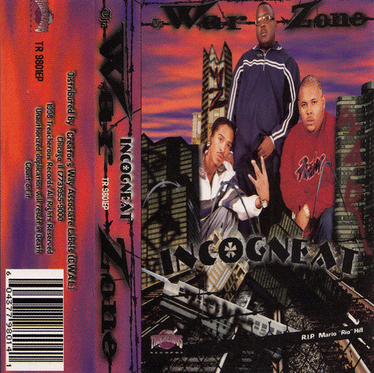 Tha War Zone "Incogneat"-Cassette Tapes-UnDigable Digs