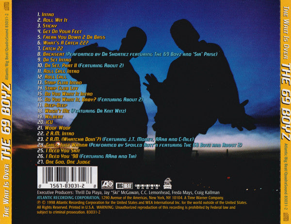 The 69 Boyz "The Wait Is Over" (CD)-CDs-UnDigable Digs