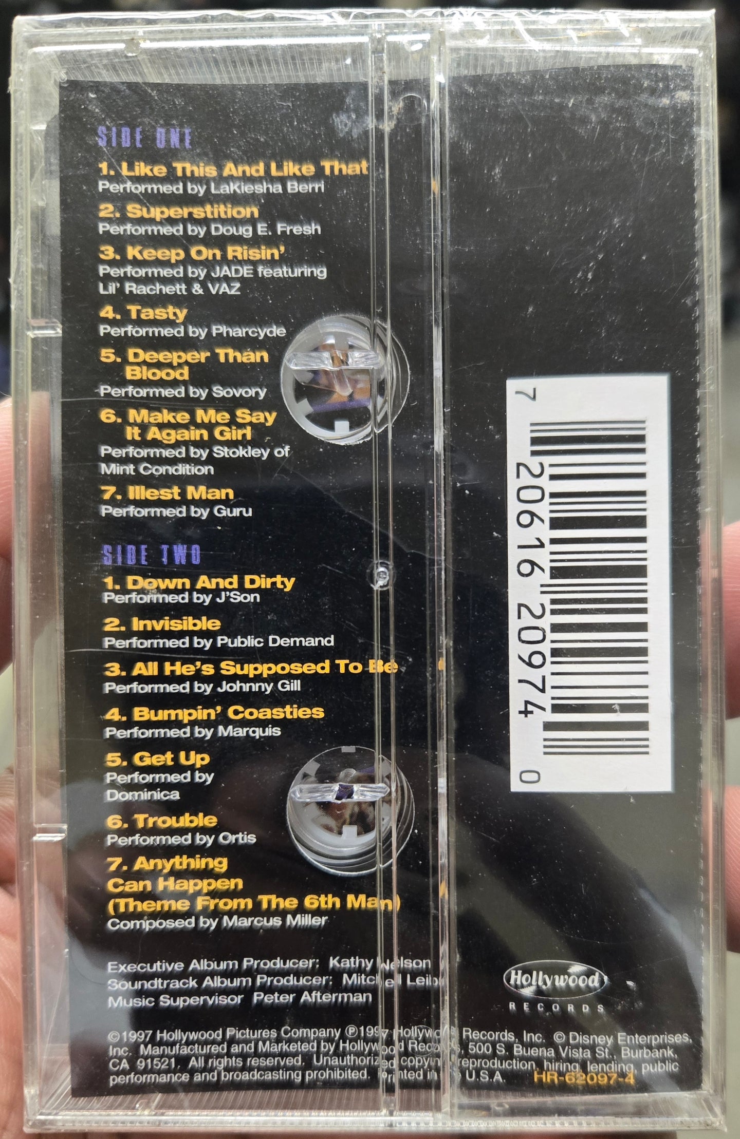 The 6th Man (Official Soundtrack)-Compilation Album-UnDigable Digs