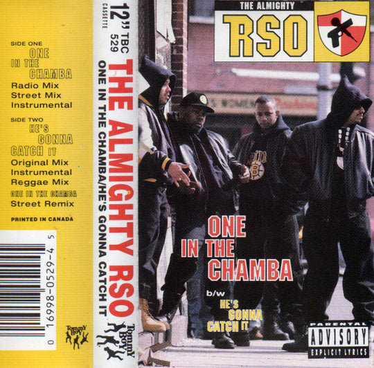 The Almighty RSO "One In The Chamba / He's Gonna Catch It" (Maxi-Single)-Cassette Tapes-UnDigable Digs