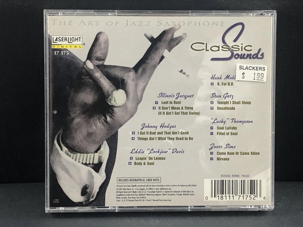 The Art Of Jazz Saxophone: Classic Sounds (CD)-CDs-UnDigable Digs