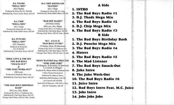 The Bad Boyz "The Extended Work-Out"-Cassette Tapes-UnDigable Digs