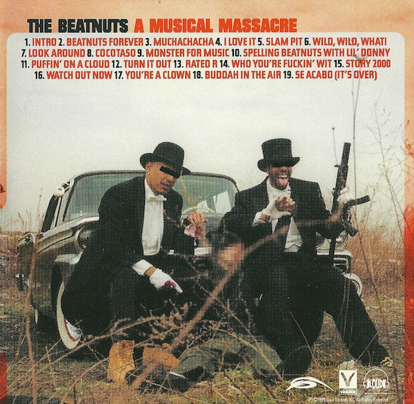 The Beatnuts "A Musical Massacre" (CD)-CDs-UnDigable Digs