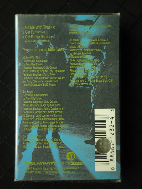 The Beatnuts "Hit Me With That / Get Funky" (Single)-Cassette Tapes-UnDigable Digs