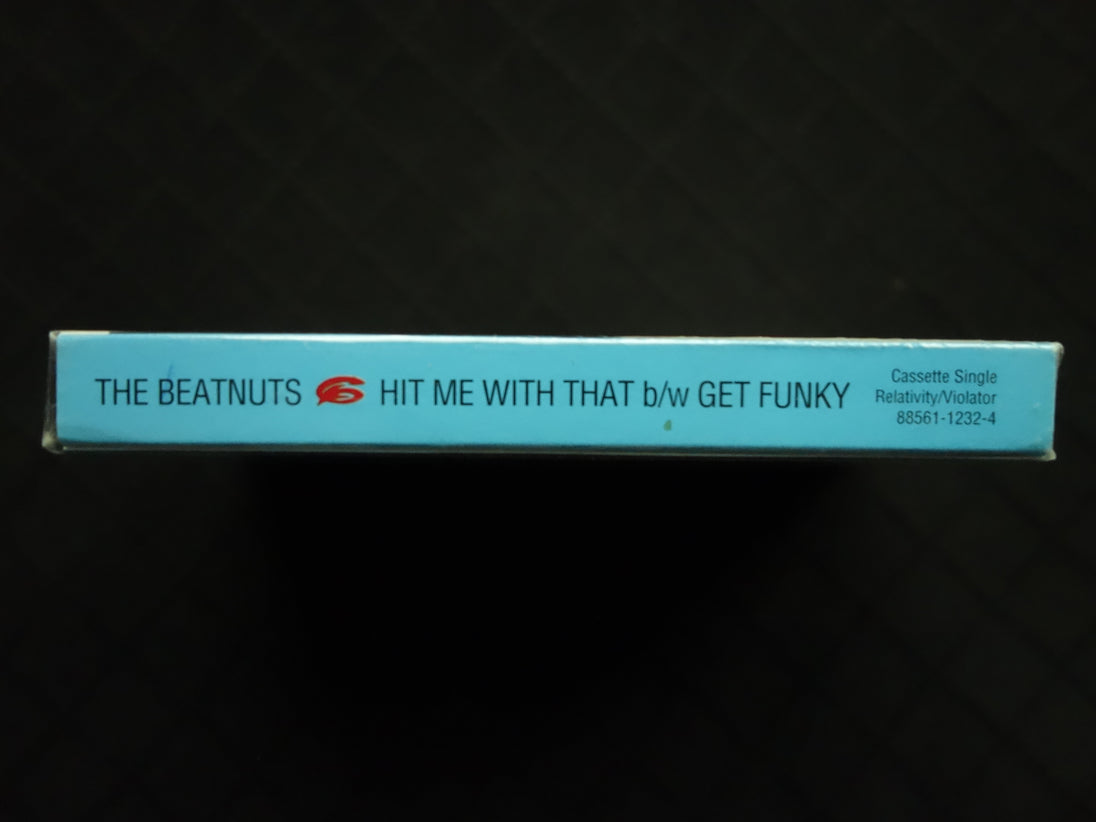 The Beatnuts "Hit Me With That / Get Funky" (Single)-Cassette Tapes-UnDigable Digs