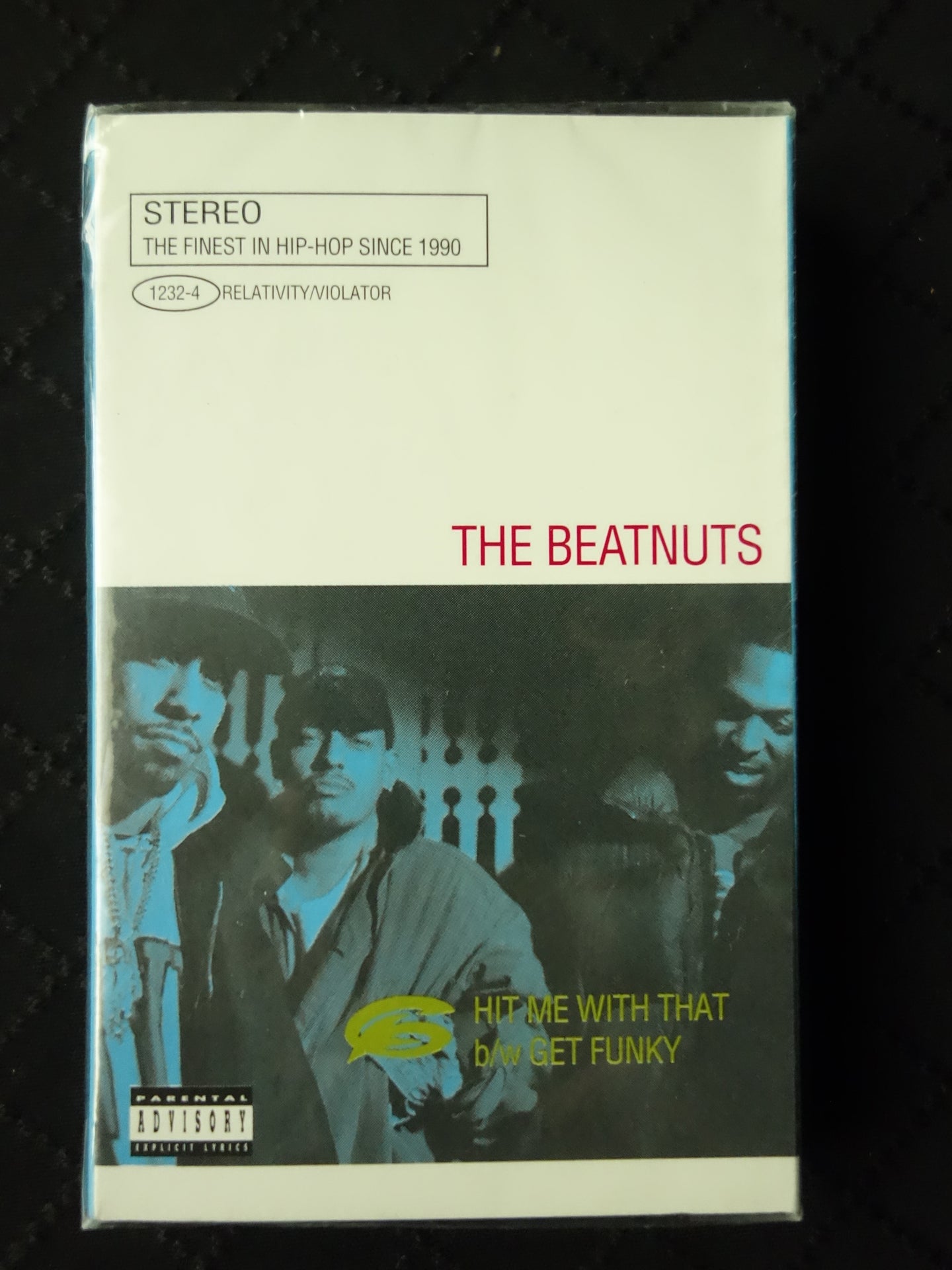The Beatnuts "Hit Me With That / Get Funky" (Single)-Cassette Tapes-UnDigable Digs