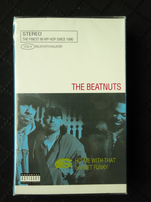 The Beatnuts "Hit Me With That / Get Funky" (Single)-Cassette Tapes-UnDigable Digs